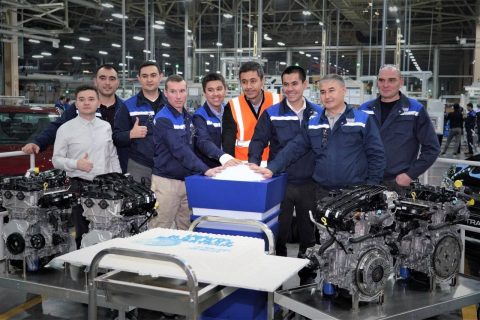 В UzAuto Motors запустили новую производственную линию