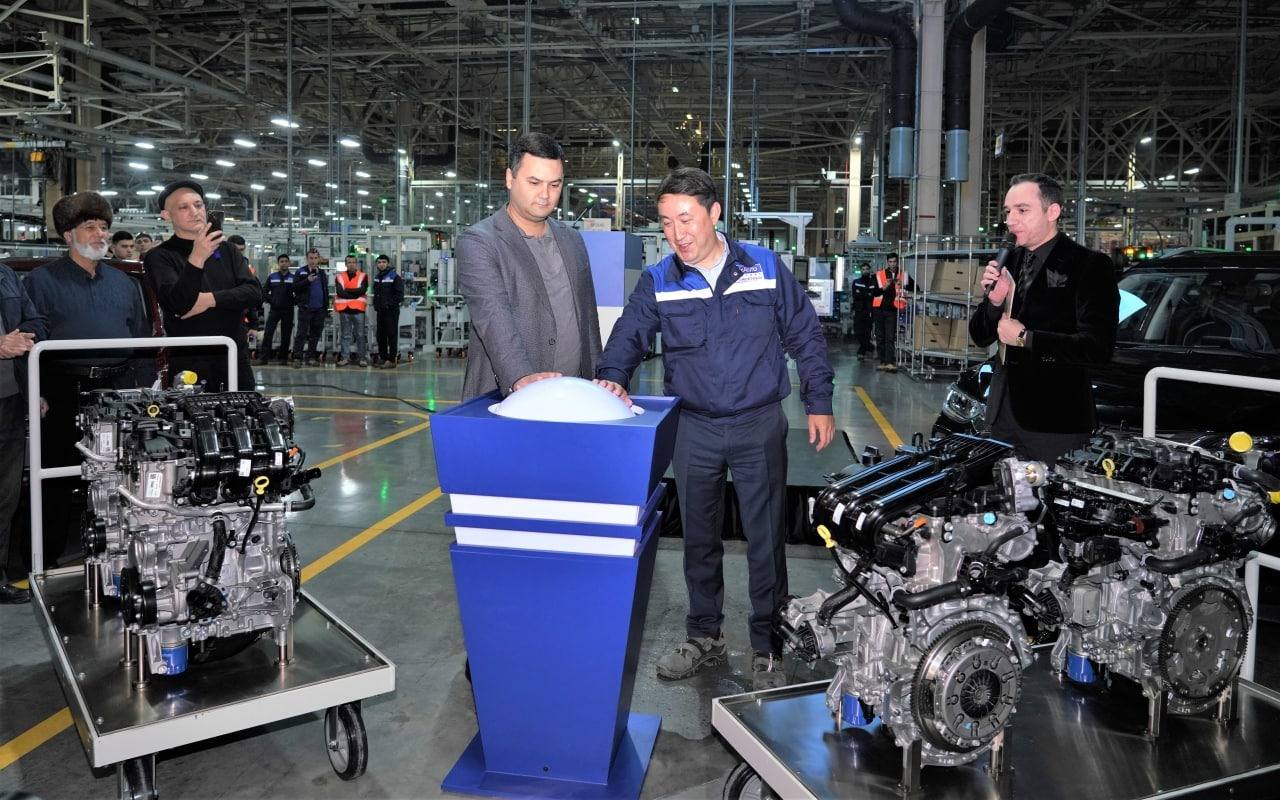 В UzAuto Motors запустили новую производственную линию