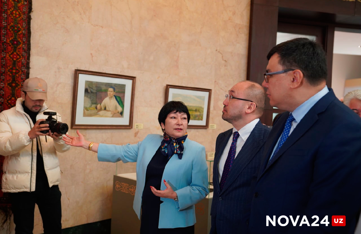 В Ташкенте открылась выставка, посвященная творчеству великого казахского писателя Абая