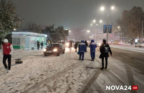 Как подготовили автобусы к новому морозному дню?