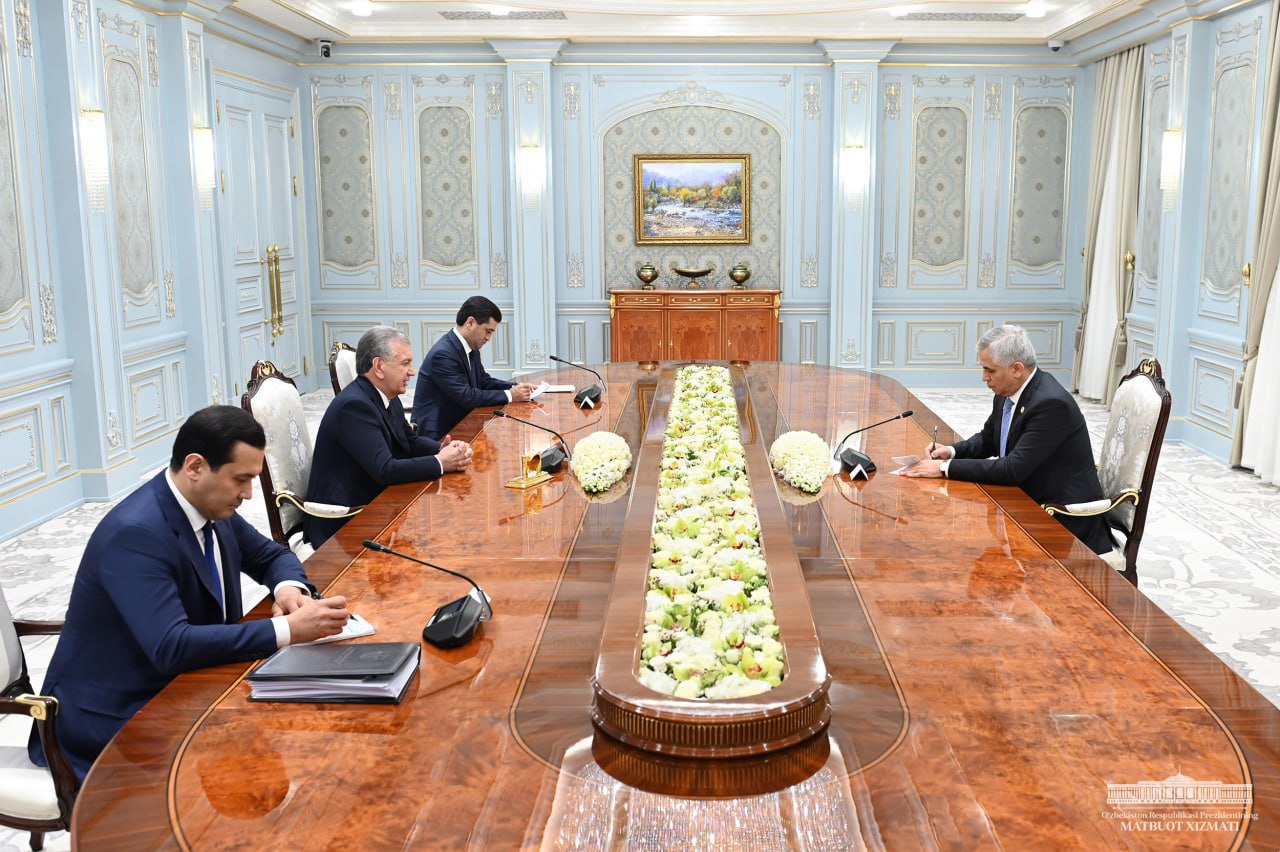 Президент обсудил с Генсеком ОЭС дальнейшее укрепление взаимосвязанности