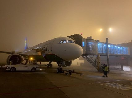 Аэропорт Ташкента ввёл ограничения из-за тумана