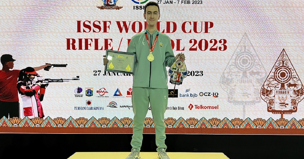 Представитель Узбекистана завоевал золотую медаль на Кубке мира по стрельбе