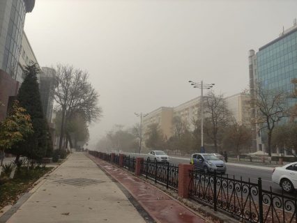 В Ташкенте снова очень вредно дышать