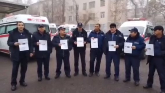 В Ташкенте водители скорой помощи пожаловались на штрафы за вождение