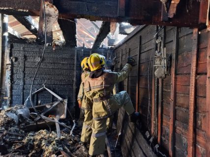 В Ташкенте сгорел жилой дом из-за отопления мазутом