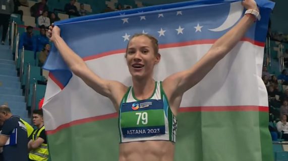 Легкоатлетка из Узбекистана взяла «золото» на Чемпионате Азии