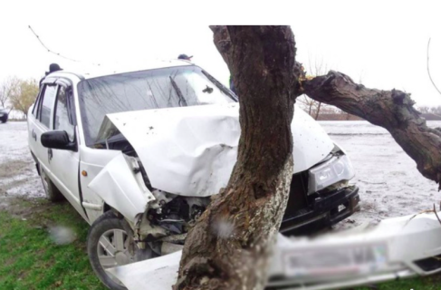 В Самарканде парень на угнанной машине врезался в дерево