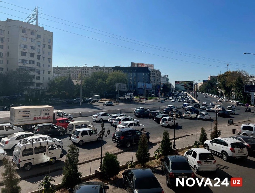 Ташкент в два раза обгоняет регионы по количеству автомобилей