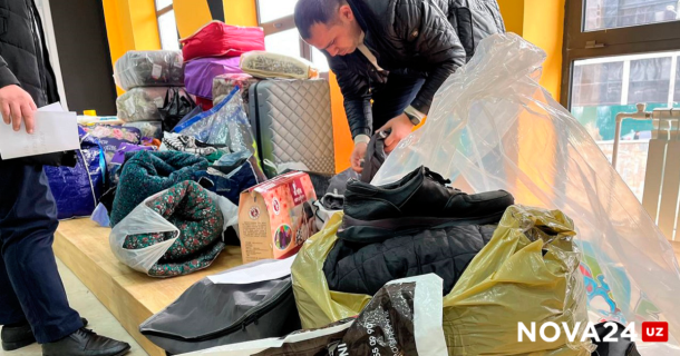 Ташкентцы начали жертвовать вещи для пострадавших от землетрясения в Турции