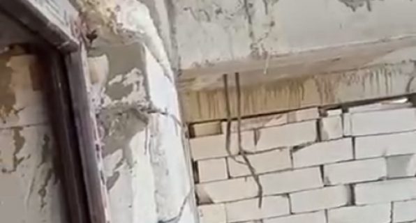 Новостройки в Zarafshon City построили с кривыми и неустойчивыми стенами — видео