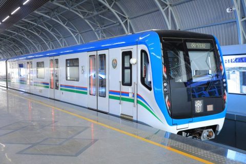 В Ташкенте началась тестовая эксплуатация новой наземной линии метро