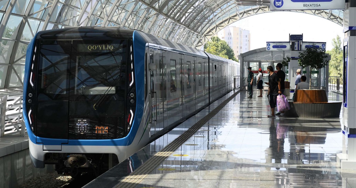 В Ташкенте завершили строительство пятой станции метро на участке «Куйлюк — Сергели»