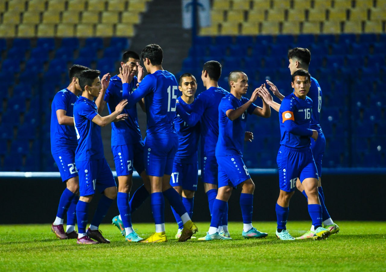 Сборная Узбекистана стартовала с победы на Кубке Азии U-20
