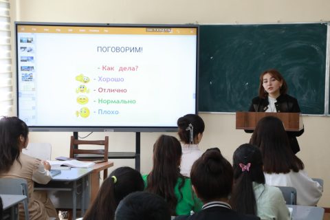 В Карши студентка предложила открыть Центр русского языка