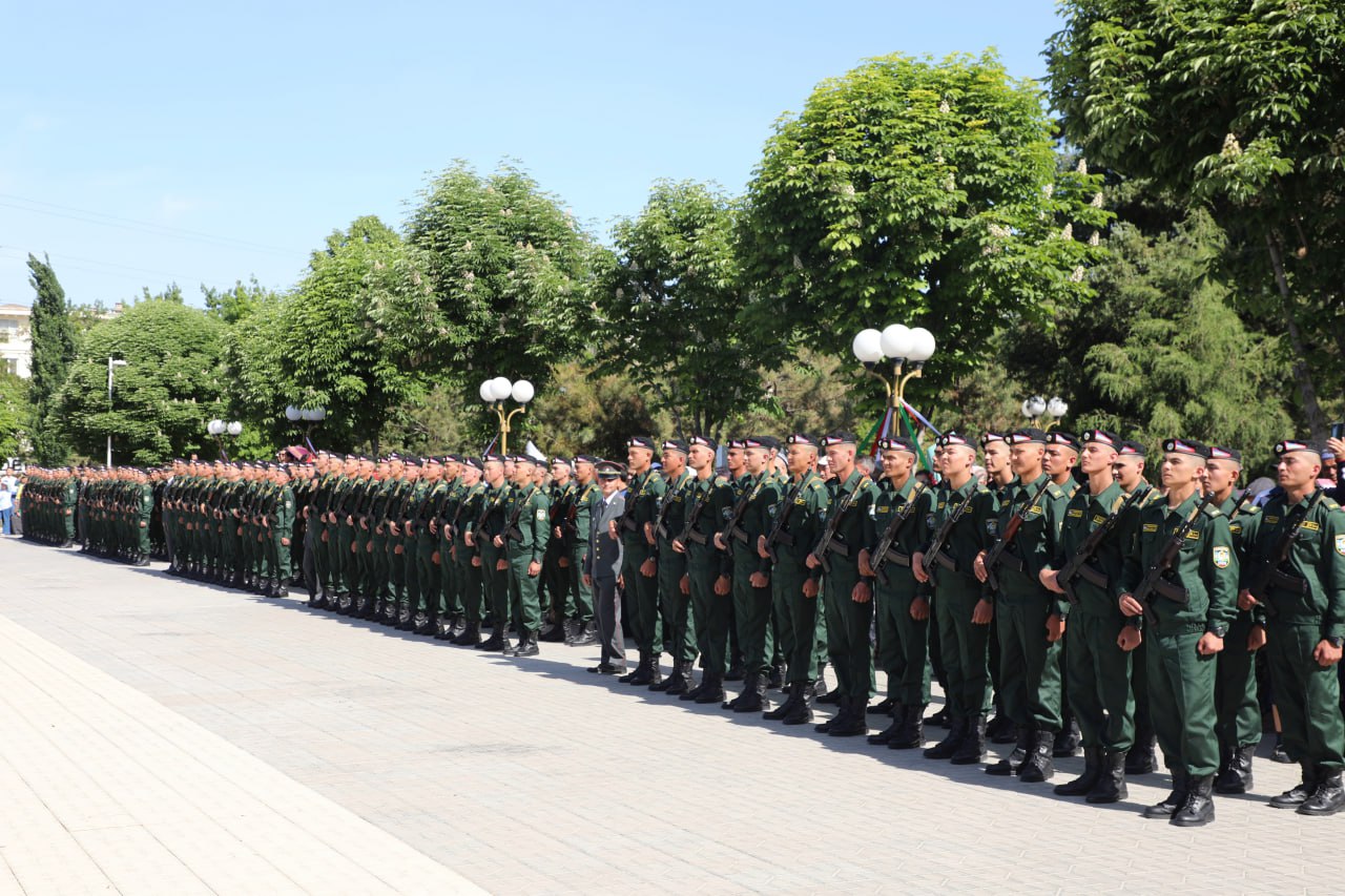 Военные Узбекистана дали присягу родине