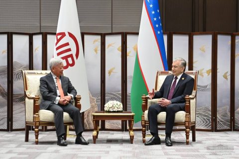 Президент обсудил сотрудничество Узбекистана с Азиатским банком инфраструктурных инвестиций