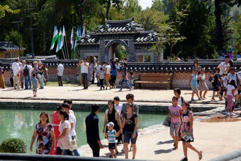 Южная Корея реконструирует Сеульский парк в Ташкенте