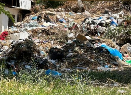 Жители Ташкента принесли горы мусора к кладбищу — видео