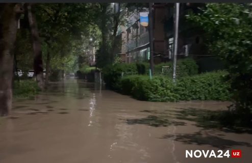 В Ташкенте выявили более ста мест со скоплением дождевой воды