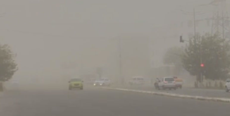 Сурхандарьинскую область накрыла пыльная буря — видео