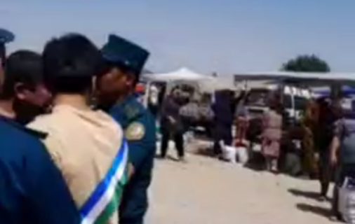 Прокуратура проверит всё областное УВД из-за задержания парня с лентой флага Узбекистана