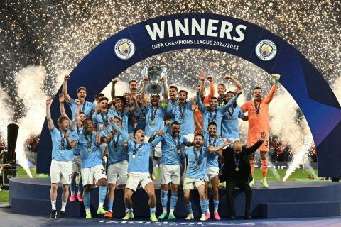 «Манчестер сити» выиграл кубок Лиги чемпионов