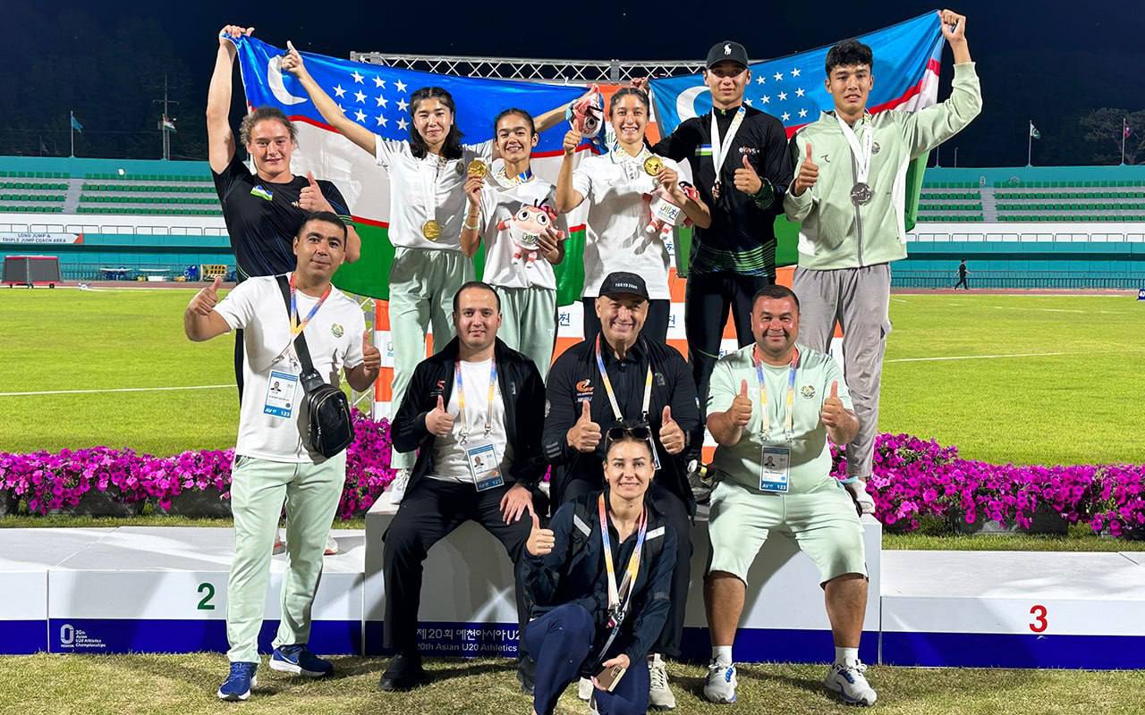 Узбекские легкоатлеты завоевали шесть медалей на ЧА