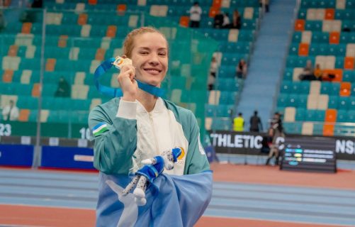 Екатерина Воронина стала трёхкратной чемпионкой Азии по легкой атлетике