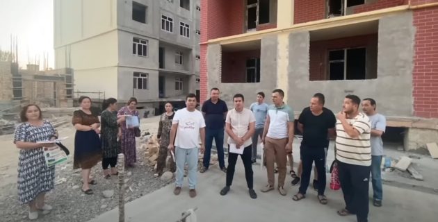 В Ташкенте жильцы остались без денег из-за покупки квартир в «недостройке»