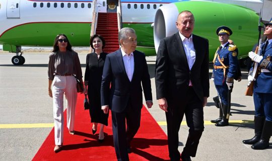 Президент Узбекистана посетил Нагорный Карабах