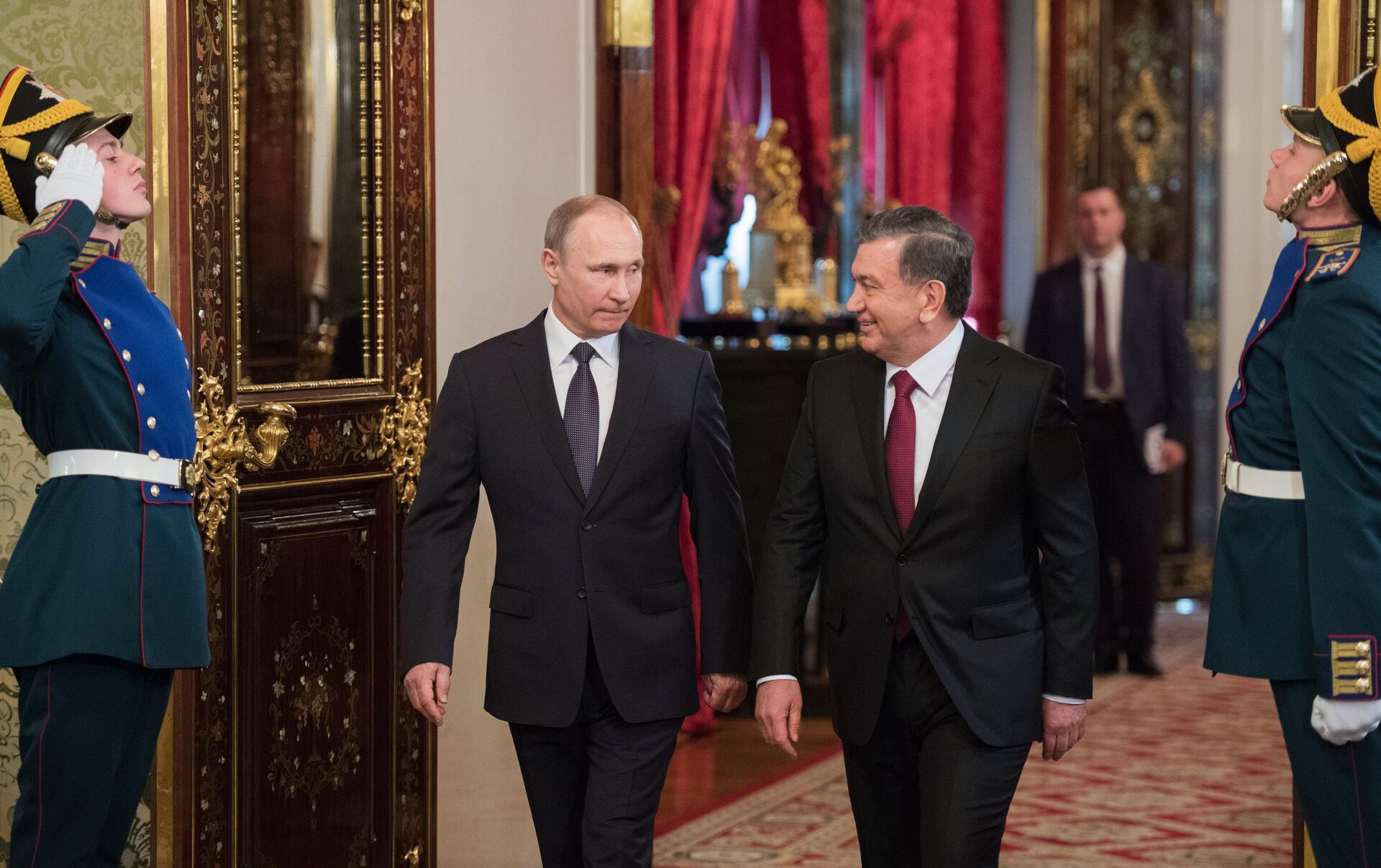 Мирзиёев и Путин договорились провести несколько мероприятий