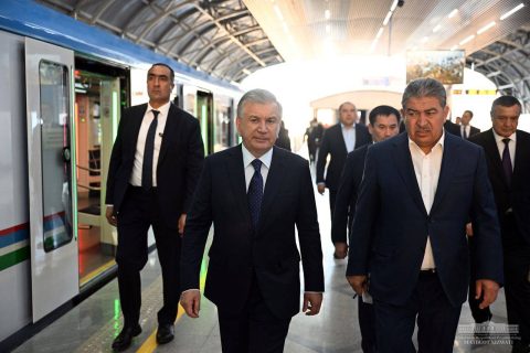 В Ташкенте соединили в кольцо надземную и подземную линии метро