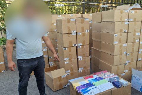 В Ташкенте накрыли крупную контрабанду сигарет