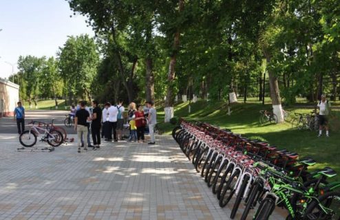 Жители Узбекистана готовы пересесть на велосипеды