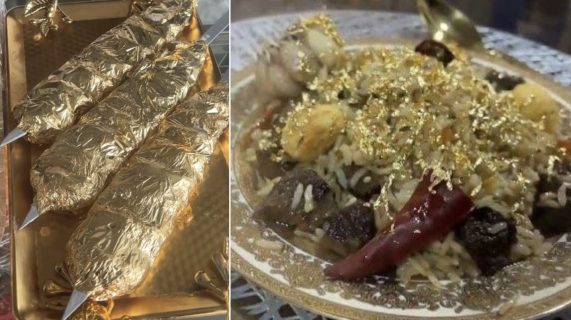 Узбекистанцев предупредили, что еда с золотом нехаляльная — видео