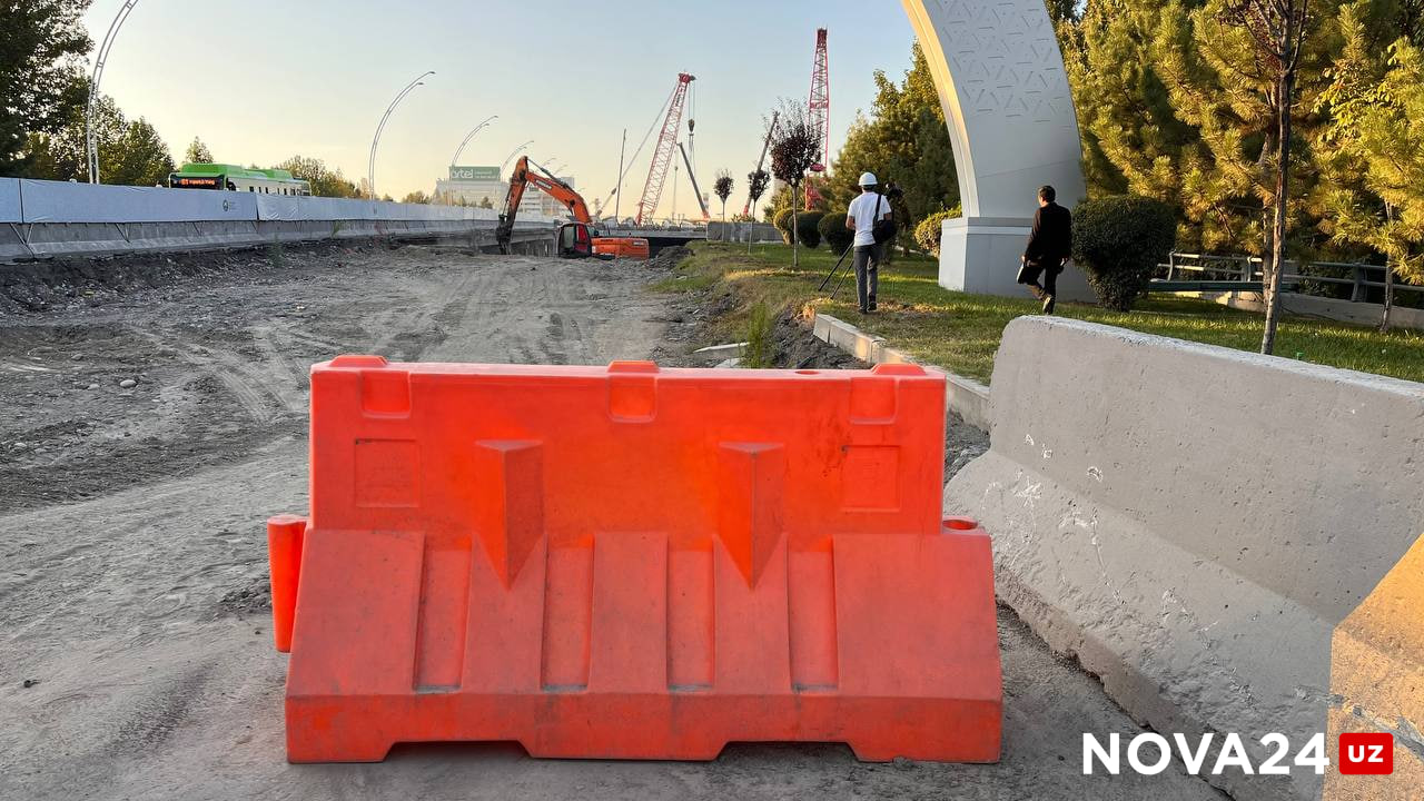При строительстве моста в аэропорт Ташкента не уничтожат деревья