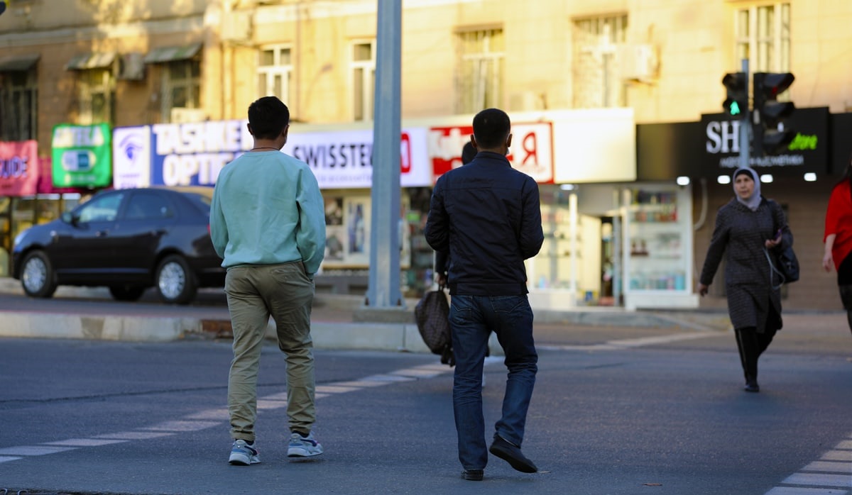 В Ташкенте начали массово штрафовать пешеходов