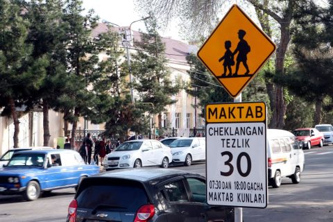За скоростью автомобилей возле школ и детсадов будут следить камеры