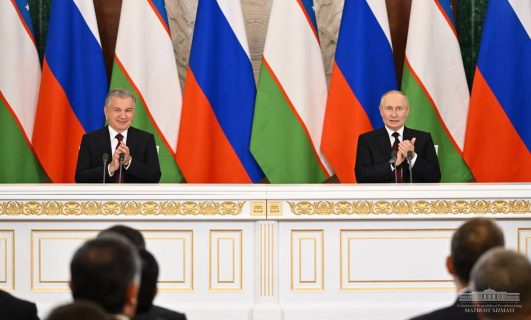 Президент России прилетит в Узбекистан