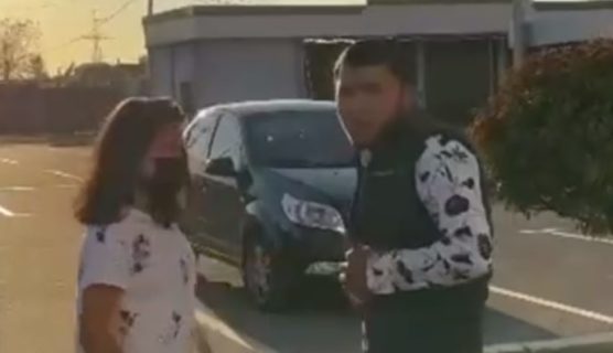 «Если захочу, убью»: в Ташкенте парень прилюдно побил жену — видео