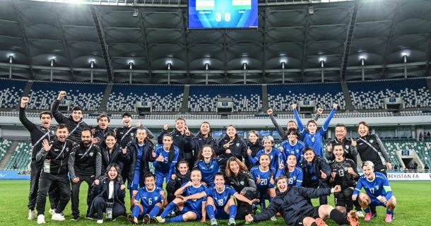 Женская сборная Узбекистана по футболу в шаге от выступления на Олимпиаде