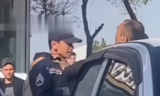 В Ташкенте мужчина устроил драку с правоохранителем за просьбу правильно выкинуть мусор — видео