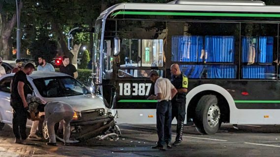 В Ташкенте за год произошло почти 100 ДТП с автобусами