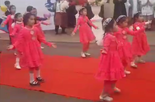 В детсаду устроили праздник с танцами девочек в легких платьях на холоде — видео