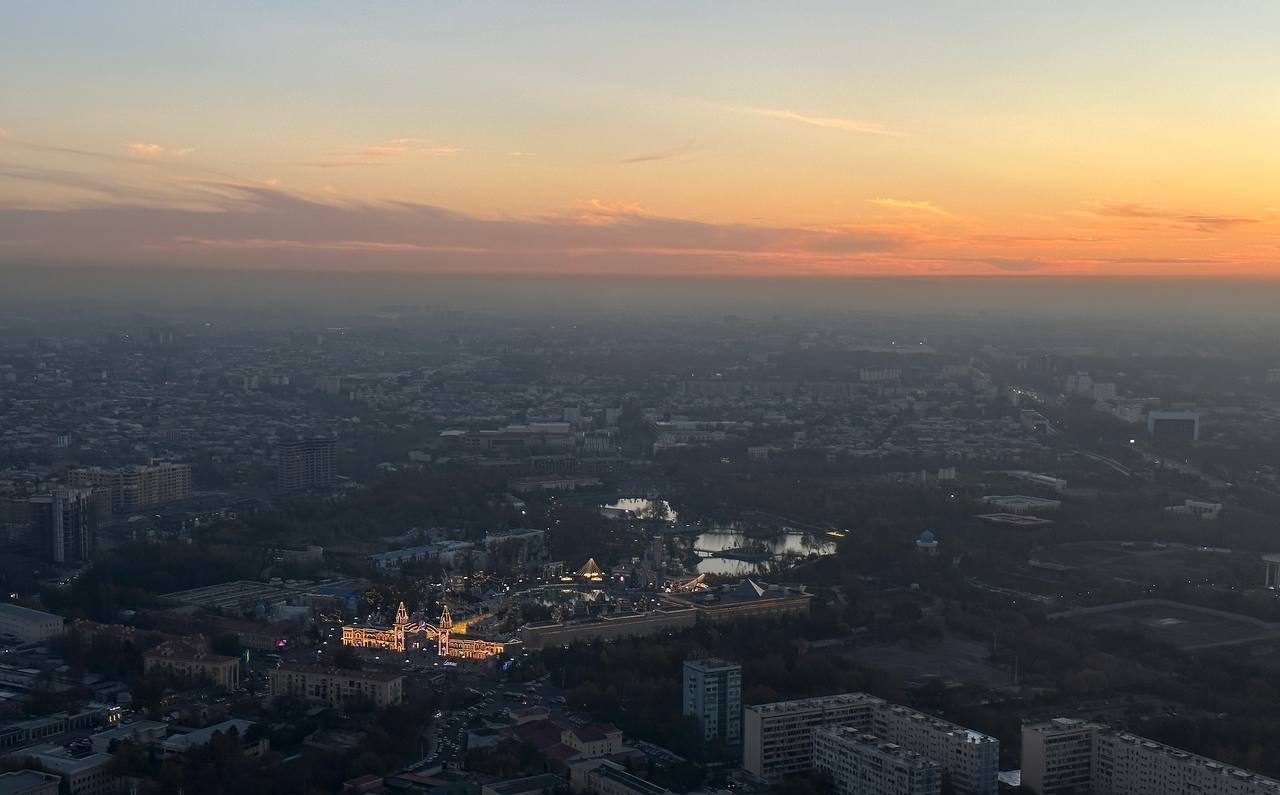 Загрязнение воздуха в Ташкенте многократно превысило нормы