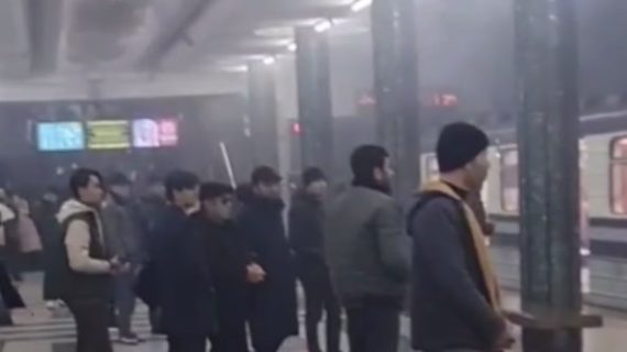 В Ташкенте задымилось метро — видео