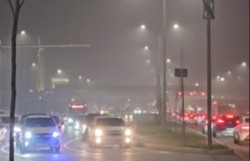 На Ташкент опустился отравляющий смог — видео