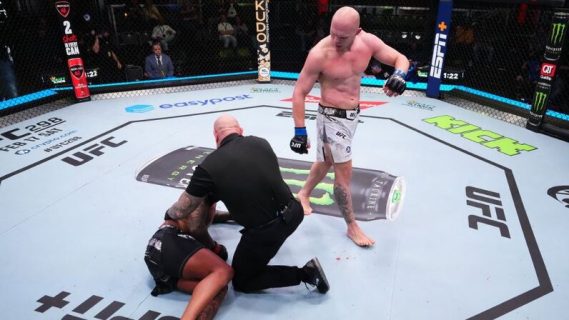 Узбекский боец UFC Богдан Гуськов одержал первую победу в промоушене — видео