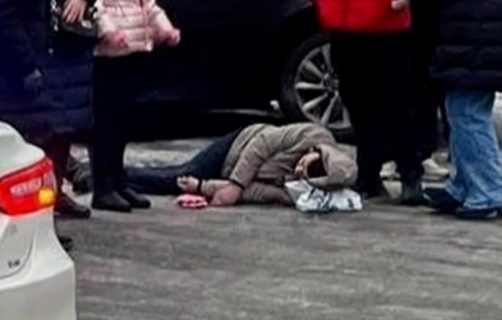 В Санкт-Петербурге киллер выстрелил в голову узбекистанцу возле школы — видео